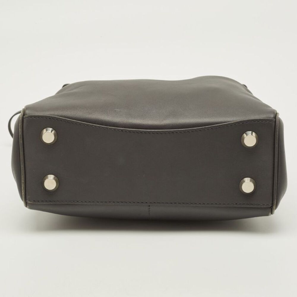 Balenciaga Rodeo Mini Grey Leather Top Handle Bag - Picture 6 of 7